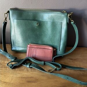 Madewell Crossbody and Card Case